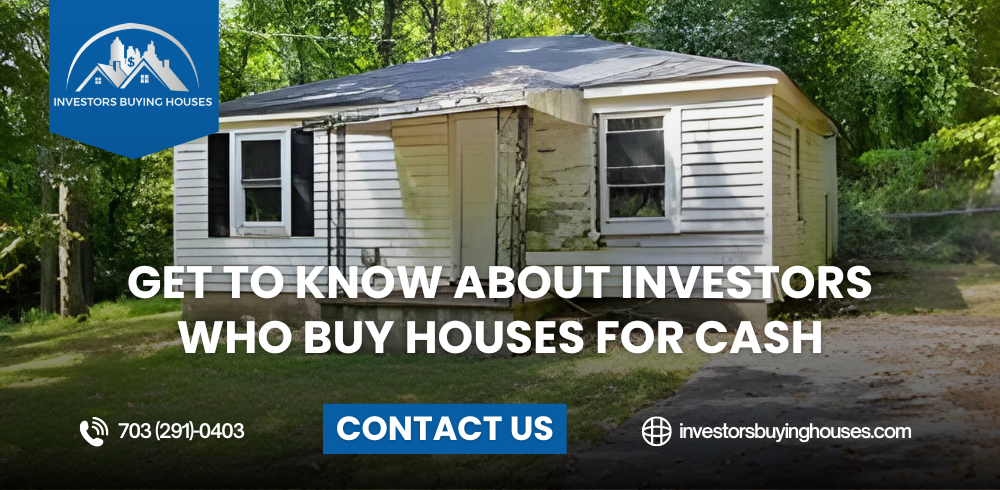 Investors buy houses for cash